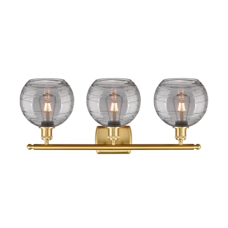 A large image of the Innovations Lighting 516-3W-11-28-Athens Deco Swirl-Vanity Light Alternate Image