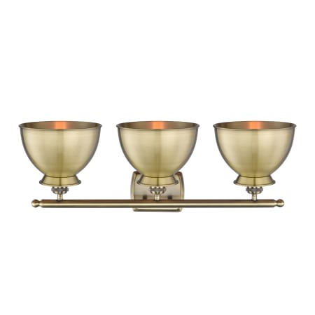 A large image of the Innovations Lighting 516-3W-12-28 Adirondack Vanity Alternate image