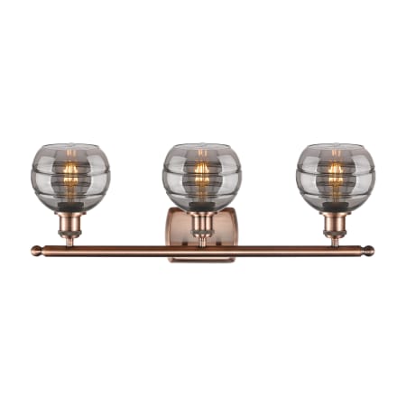 A large image of the Innovations Lighting 516-3W-9-26-Rochester-Bathroom Vanity Light Alternate Image