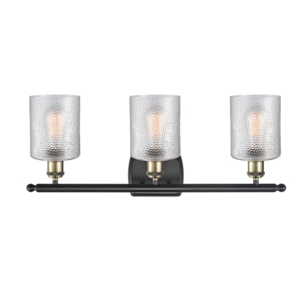 A large image of the Innovations Lighting 516-3W Cobbleskill Alternate Image