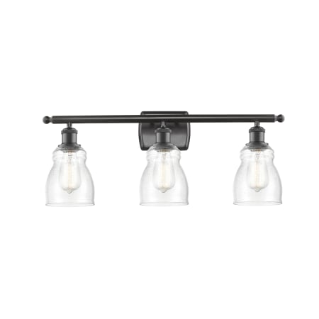 A large image of the Innovations Lighting 516-3W Ellery Oil Rubbed Bronze / Seedy