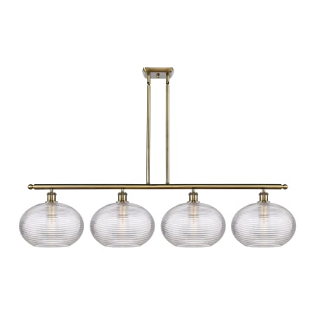 A large image of the Innovations Lighting 516-4I-12-51 Ithaca Pendant Alternate Image