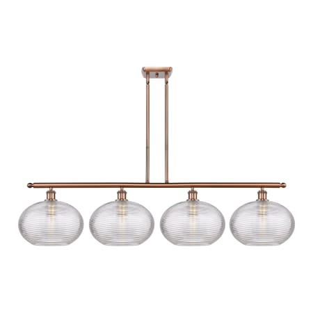 A large image of the Innovations Lighting 516-4I-12-51 Ithaca Pendant Alternate Image