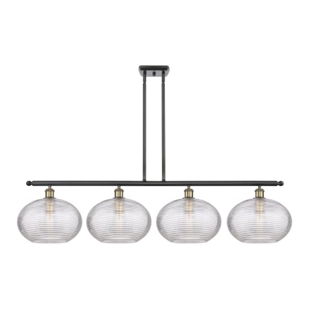 A large image of the Innovations Lighting 516-4I-12-51 Ithaca Pendant Alternate Image