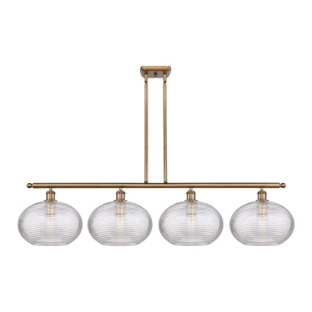 A large image of the Innovations Lighting 516-4I-12-51 Ithaca Pendant Alternate Image