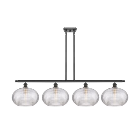 A large image of the Innovations Lighting 516-4I-12-51 Ithaca Pendant Alternate Image