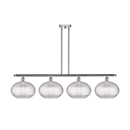 A large image of the Innovations Lighting 516-4I-12-51 Ithaca Pendant Alternate Image