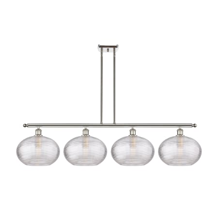 A large image of the Innovations Lighting 516-4I-12-51 Ithaca Pendant Alternate Image