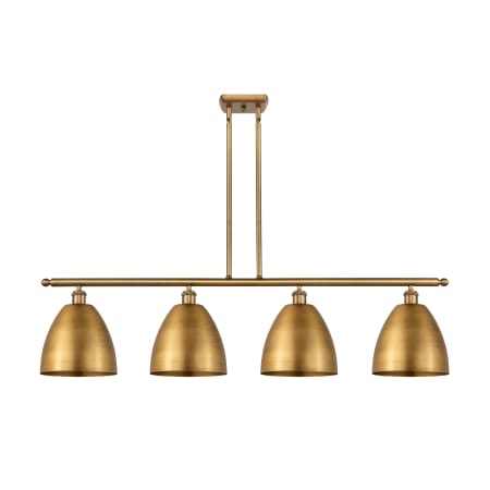 A large image of the Innovations Lighting 516-4I-12-48 Bristol Linear Brushed Brass