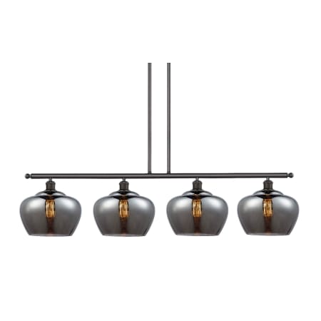 A large image of the Innovations Lighting 516-4I-L Large Fenton Oil Rubbed Bronze / Plated Smoke