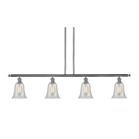 A large image of the Innovations Lighting 516-4I Hanover Polished Chrome / Mouchette