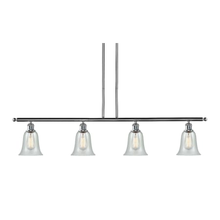 A large image of the Innovations Lighting 516-4I Hanover Polished Chrome / Fishnet