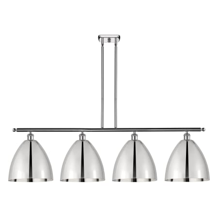 A large image of the Innovations Lighting 516-4I-14-50 Bristol Linear Polished Chrome