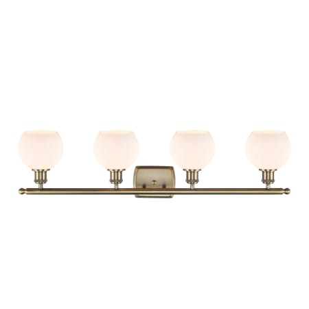 A large image of the Innovations Lighting 516-4W-10-36 Athens Vanity Alternate Image