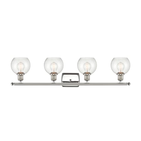 A large image of the Innovations Lighting 516-4W-10-36 Athens Vanity Alternate Image