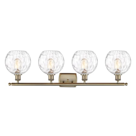 A large image of the Innovations Lighting 516-4W-11-36 Athens Vanity Alternate Image