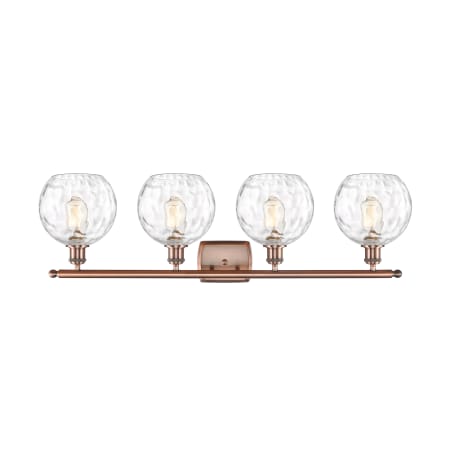 A large image of the Innovations Lighting 516-4W-11-36 Athens Vanity Alternate Image