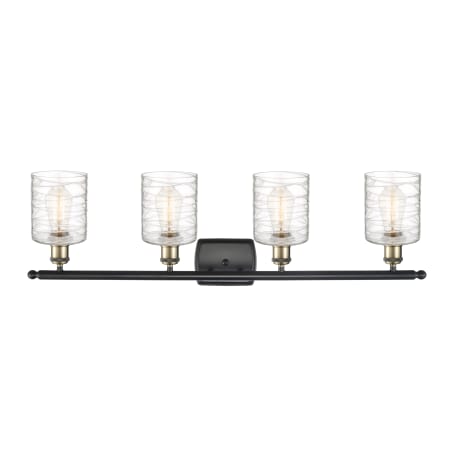 A large image of the Innovations Lighting 516-4W-11-36 Cobbleskill Vanity Alternate Image