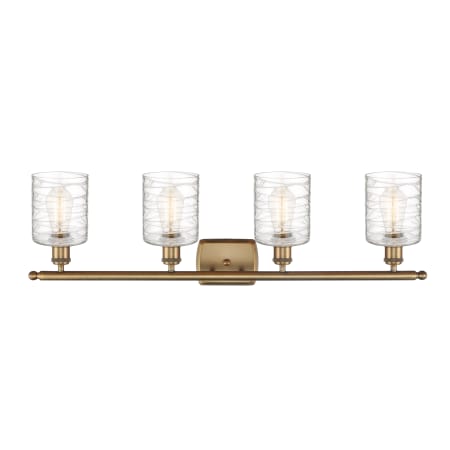 A large image of the Innovations Lighting 516-4W-11-36 Cobbleskill Vanity Alternate Image