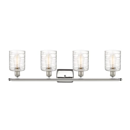 A large image of the Innovations Lighting 516-4W-11-36 Cobbleskill Vanity Alternate Image