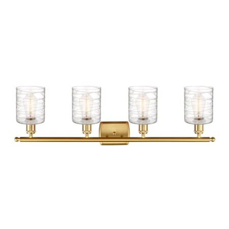 A large image of the Innovations Lighting 516-4W-11-36 Cobbleskill Vanity Alternate Image