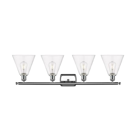 A large image of the Innovations Lighting 516-4W-11-38 Berkshire Vanity Alternate Image