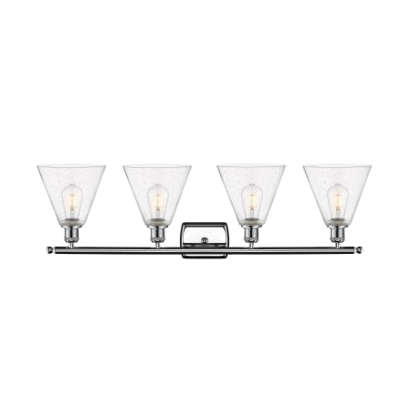 A large image of the Innovations Lighting 516-4W-11-38 Berkshire Vanity Alternate Image