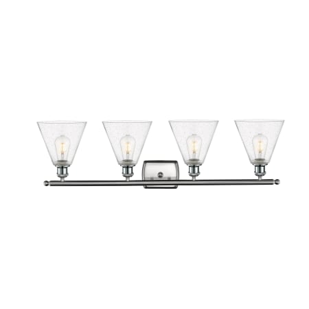 A large image of the Innovations Lighting 516-4W-11-38 Berkshire Vanity Alternate Image