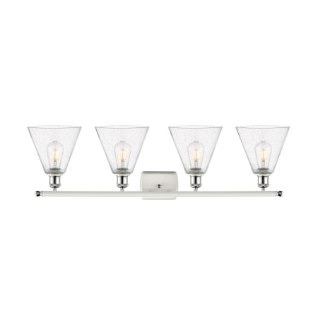 A large image of the Innovations Lighting 516-4W-11-38 Berkshire Vanity Alternate Image