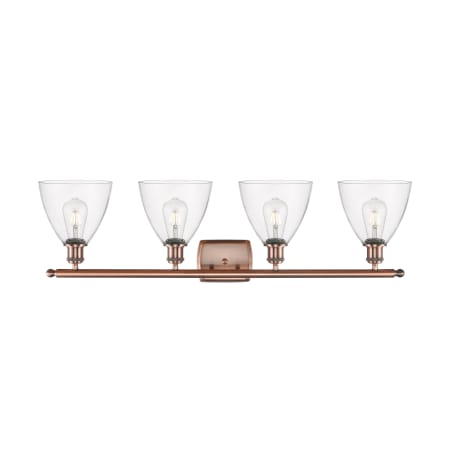 A large image of the Innovations Lighting 516-4W-11-38 Bristol Vanity Alternate Image