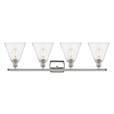 A large image of the Innovations Lighting 516-4W-12-38 Berkshire Vanity Alternate Image