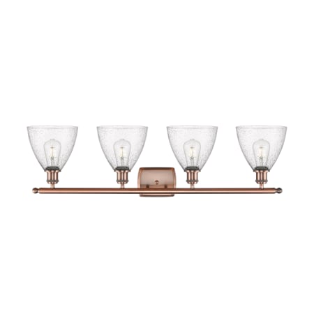 A large image of the Innovations Lighting 516-4W-12-38 Bristol Vanity Alternate Image