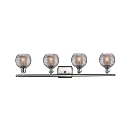 A large image of the Innovations Lighting 516-4W 9 36 Athens Deco Swirl Vanity Alternate Image