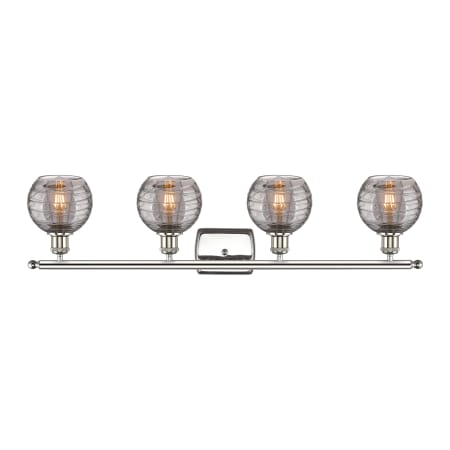 A large image of the Innovations Lighting 516-4W 9 36 Athens Deco Swirl Vanity Alternate Image