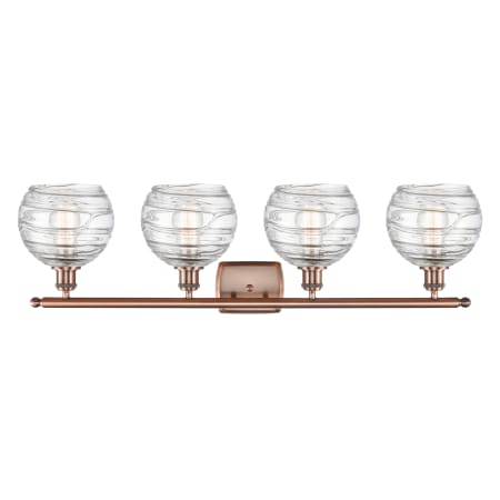 A large image of the Innovations Lighting 516-4W Deco Swirl Alternate View