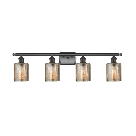 A large image of the Innovations Lighting 516-4W Cobleskill Oiled Rubbed Bronze / Mercury