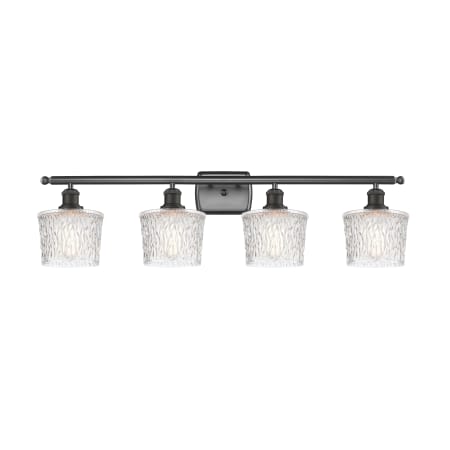 A large image of the Innovations Lighting 516-4W Niagra Oil Rubbed Bronze / Clear