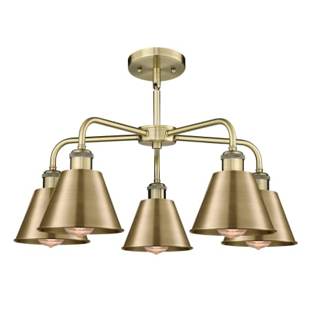 A large image of the Innovations Lighting 516-5CR-14-25 Ballston Chandelier Alternate image