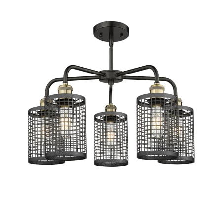 A large image of the Innovations Lighting 516-5CR-14-25 Ballston Chandelier Alternate image