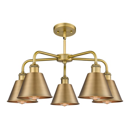 A large image of the Innovations Lighting 516-5CR-14-25 Ballston Chandelier Alternate image