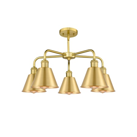 A large image of the Innovations Lighting 516-5CR-14-25 Ballston Chandelier Alternate image