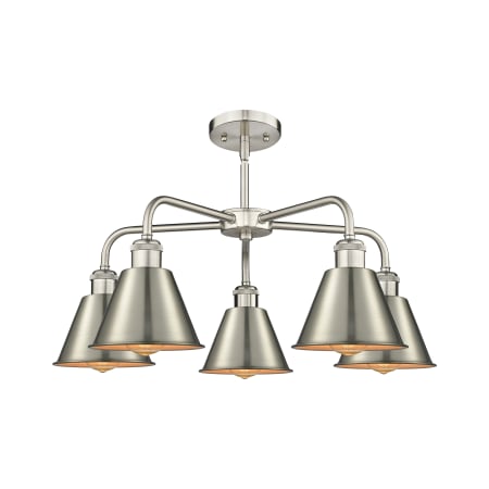 A large image of the Innovations Lighting 516-5CR-14-25 Ballston Chandelier Alternate image