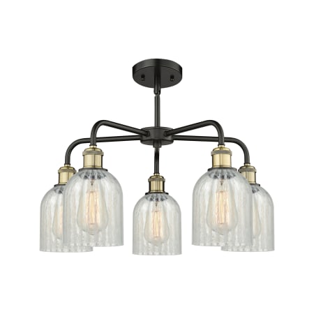 A large image of the Innovations Lighting 516-5CR-15-23 Caledonia Chandelier Alternate image