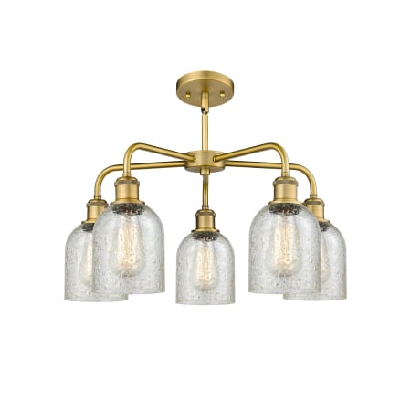 A large image of the Innovations Lighting 516-5CR-15-23 Caledonia Chandelier Alternate image