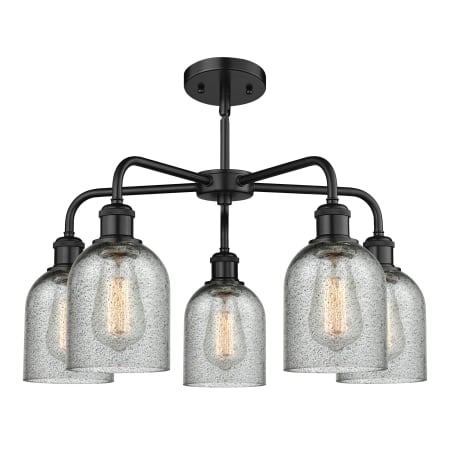 A large image of the Innovations Lighting 516-5CR-15-23 Caledonia Chandelier Alternate image