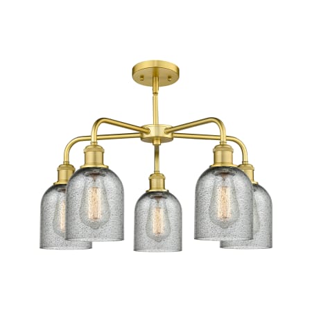 A large image of the Innovations Lighting 516-5CR-15-23 Caledonia Chandelier Alternate image