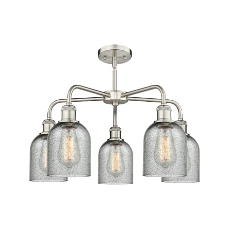 A large image of the Innovations Lighting 516-5CR-15-23 Caledonia Chandelier Alternate image