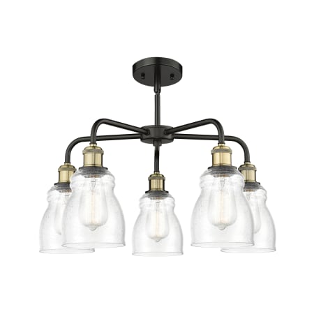 A large image of the Innovations Lighting 516-5CR-15-23 Ellery Chandelier Alternate image