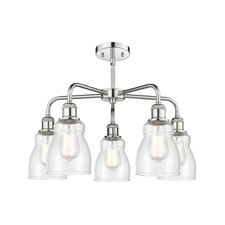 A large image of the Innovations Lighting 516-5CR-15-23 Ellery Chandelier Alternate image