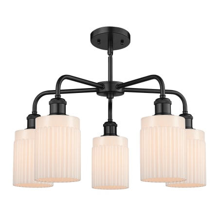 A large image of the Innovations Lighting 516-5CR-15-23 Hadley Chandelier Alternate image